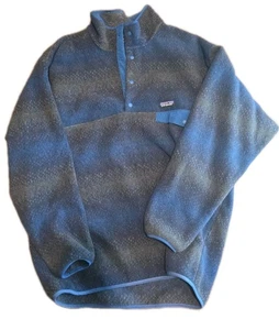 Chaqueta polar Patagonia Synchilla Snap T para hombre XL azul bohemio logotipo del suroeste - Imagen 1 de 2