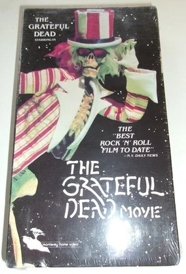 NEW SEALED THE GRATEFUL DEAD MOVIE VHS 1976 LIVE CONCERT MONTEREY HOME VIDEO - Image 1 of 4