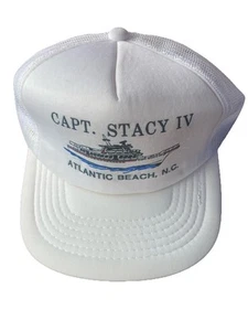 Vintage Stacy IV Snap Back Cap Atlantic Beach NC - Picture 1 of 4