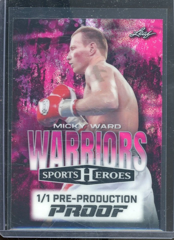 2025 Leaf Pre Production Proof (1/1) Micky Ward - Image 1 of 2