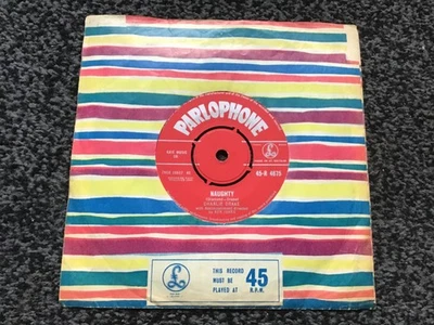 CHARLIE DRAKE - NAUGHTY 1960 UK SINGLE PARLOPHONE R4675 EXCELLENT CONDITION  Foto 1 de 4