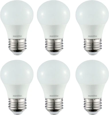 Sunlite LED A15 Refrigerator Light Bulb, 6 Count (Pack of 1), 27k- Warm White  - Image 1 of 4
