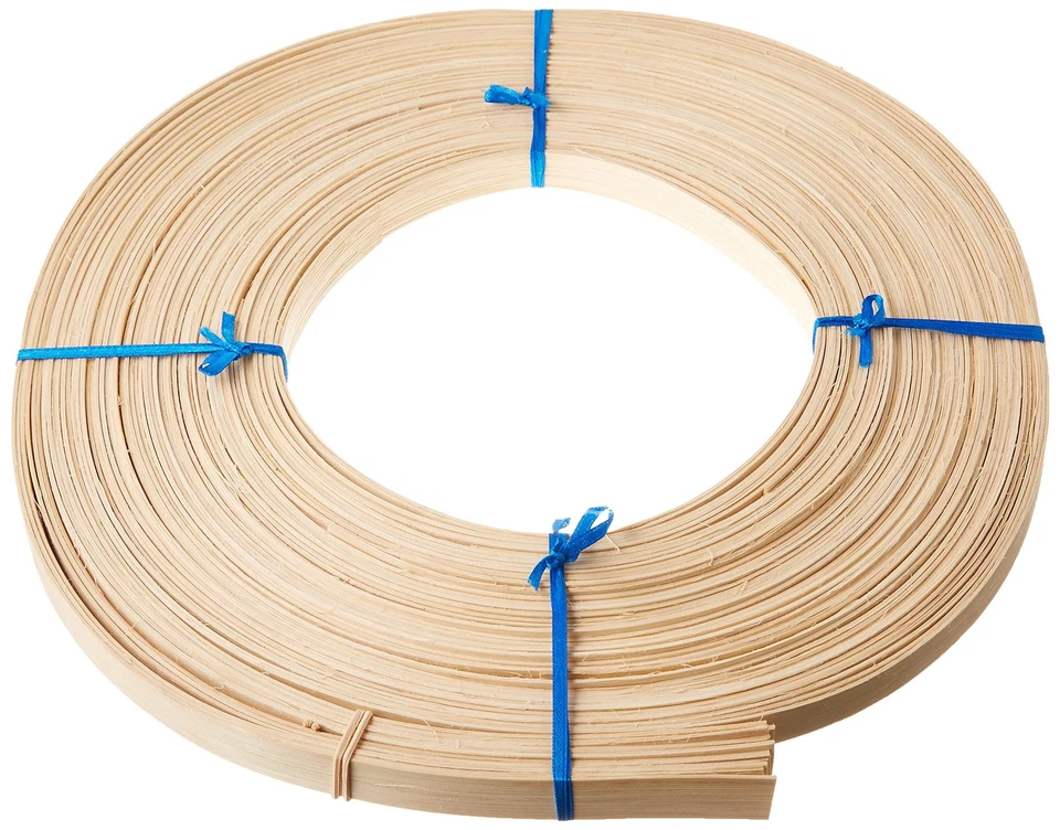 5/8-Inch Flat Reed, 1-Pound Coil, Approx 120-Feet, Basket Weaving, Craft - Image 1 of 1