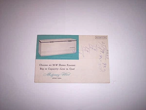 MONTGOMERY WARD, M-W HOME FREEZER, Mailer Advertisement - Picture 1 of 2