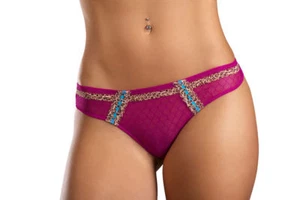 Jezebel Lingerie Tease Ladies Low Rise Hipster G-string Panty Underwear 52672 - Picture 1 of 2