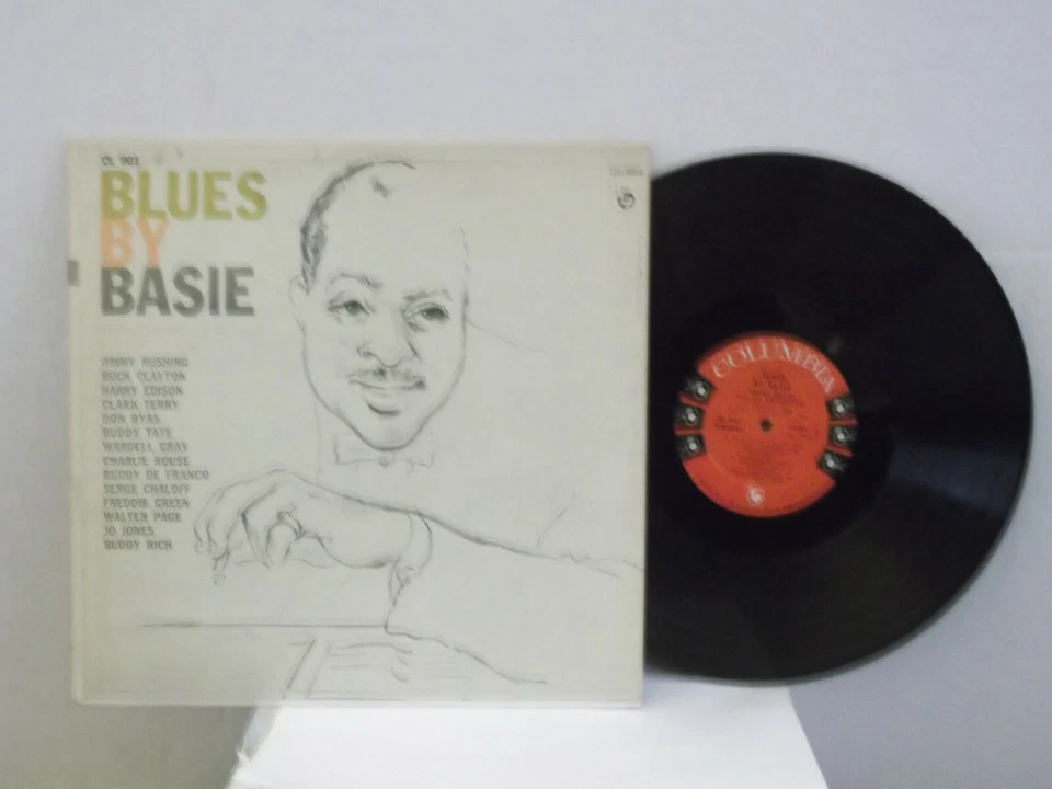 Count Basic,Columbia 901,"Blues By Basie",US,LP,mono,6 eyes,1956 swing jazz,M- - Image 1 of 1