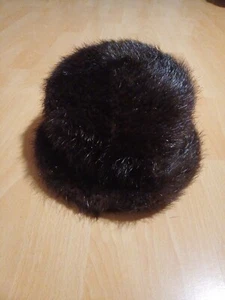 Hut Pelz Fellmütze Damen Dunkelbraun - Bild 1 von 4