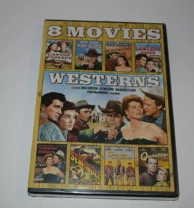 SEALED DVD SET - UNIVERSAL STUDIOS - 8 MOVIES - WESTERNS - Picture 1 of 2