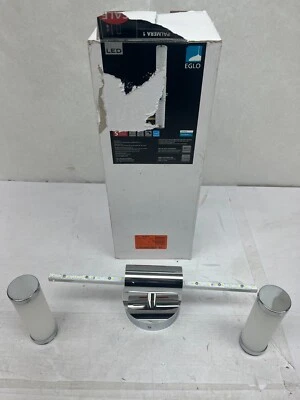 Aplique de pared Eglo Palmera Glass 1 2 luces LED cromado 95142A AM21 Foto 1 de 4