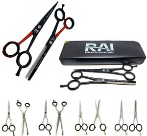AAR Professional Hair Cutting Scissors Thinning Shears Set Barber hairdressing - Picture 1 of 27