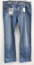 Alexander McQueen W36 x L34 JEANS Straight Leg Reg Fit Faded  Blue Denim