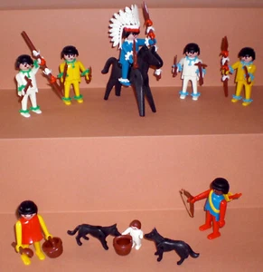 PLAYMOBIL- RETRO - SPIELSET - INDIANERSET 4 - TOP - RARITÄT - Bild 1 von 1
