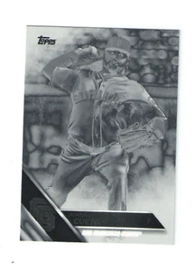 Negativo blanco y negro Topps Johnny Cueto #416 2016 - Imagen 1 de 1