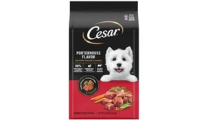 CESAR Small Breed Dry Dog Food Porterhouse Flavor and Spring Vegetables Garnish, - Picture 1 of 5