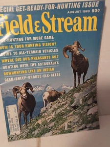 Field And Stream Magazine August 1969 Vintage - Picture 1 of 6