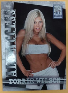 FLEER WWF ALL ACCESS TORRIE WILSON #43 / 2002 Fleer - Picture 1 of 2