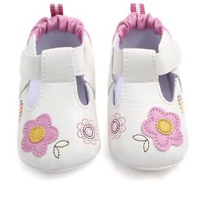 ENARI Baby Girl Shoes 12-18 Months Non Slip Sole Crib Shoes