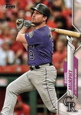 2020 Topps #116 Daniel Murphy Colorado Rockies