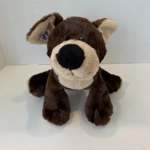 GANZ Webkinz MOCHA PUP Brown Dog Plush Stuffed Animal - Picture 1 of 12