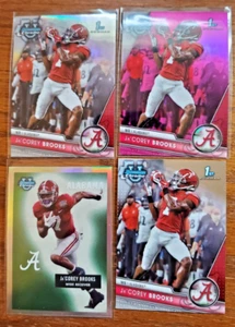 Ja'Corey Brooks 2023 Bowman U Chrome FB #4 1st Chrome Prospect/Insert Lot 36 - Bild 1 von 2