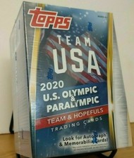 2021 Topps Team USA U.S. Olympic & Paralympic Team & Hopefuls Retail Blaster Box
