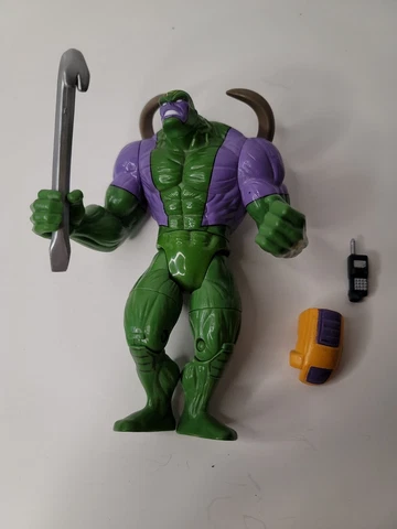 WildCats Maul Action Figure Playmates Toys 1994 Accessories 1 Knee Pad Phone VTG Cover