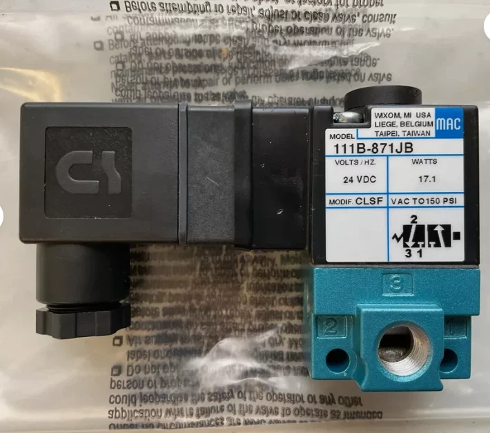 Mac Products 111b-871jb Solenoid Valve 3 Way 150psi 24vdc USIP