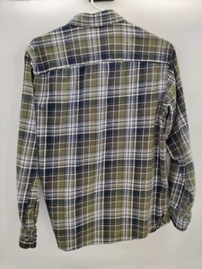 Red Head Brand Co Flannel  Plaid  Shirt  Long Sleeve Green Blue White (Medium) - Picture 1 of 11