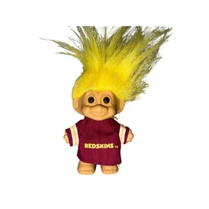 WASHINGTON REDSKINS Football TROLL - 3" Russ Troll Puppe Vintage - Bild 1 von 8