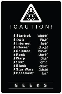 CAUTION GEEKS Auto Lufterfrischer / Duftaufhanger - Bild 1 von 2