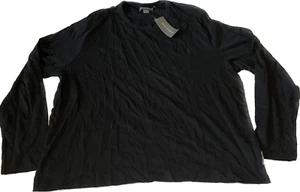 French Connection Long Sleeve T Shirt Mens Size 3XL Black Crew Neck - Picture 1 of 14