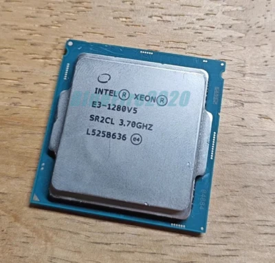 Intel Xeon E3-1280 V5 LGA-1151 CPU Processor SR2CL Quad-Core 3.70GHz 8MB 80W - Image 1 of 3