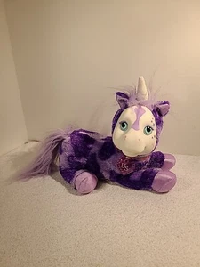 UNICORN SURPRISE 12” PLUSH WITH 3 BABIES PURPLE. PRE-OWNED - Picture 1 of 18