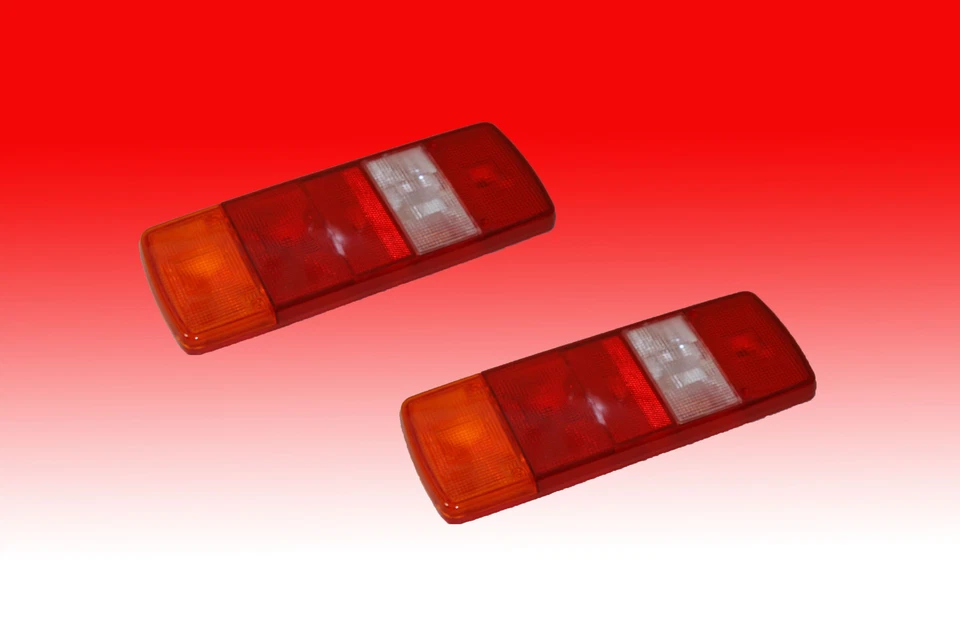 2x  Lichtscheibe passend für VW T4 Pritsche LT Rückleuchte Rücklicht Heckleuchte - Bild 1 von 1