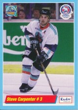2000-01 UK Sekonda Superleague Sheffield Steelers #3 STEVE CARPENTER