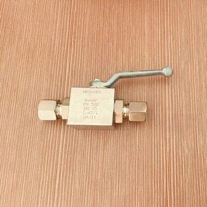 1PCS NEW FIT FOR EXMAR stainless steel high-pressure ball valve HKS-08S - Afbeelding 1 van 1