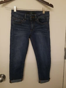 Joes Jeans Maribelle Medium Wash Capri Cuffed Jeans Girls Size 12 - Picture 1 of 4