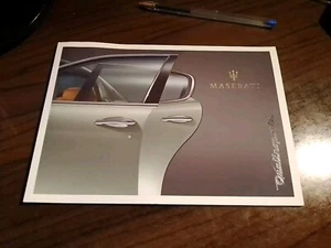 brochure Maserati Quattroporte, italiano 920001038 - Foto 1 di 9