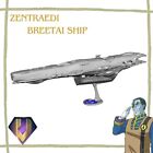 Breetai Zentraedi Ship Macross Robotech Fleet Battles Models Kits space war DIY