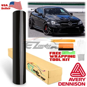 Avery SW900 Gloss Black Supreme Wrapping Film Vinyl Car Wrap Sheet Roll - Bild 1 von 10