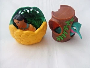 Pocahontas Hide N Seek Finger Puppets, fast food meal toys, Used - Picture 1 of 3