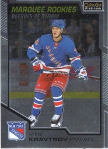 20-21 2020-21 OPC Platinum Vitali Kravtsov ROOKIE #156-Rangers