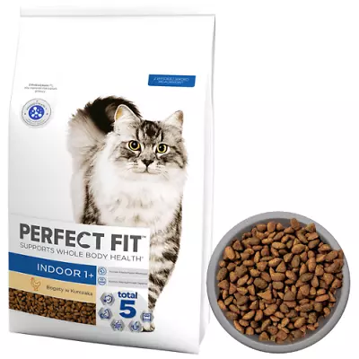 7 kg PERFECT FIT Indoor 1+ Trockenfutter mit Huhn für adulte Katzen - Bild 1 von 4