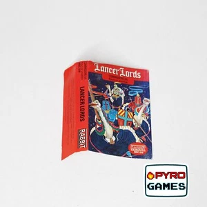 Lancer Lords - Inlay (No Game) - Commodore 64/128 - Picture 1 of 1
