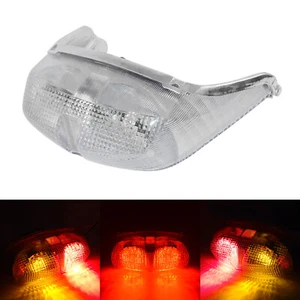 E-Mark Clear LED Integrated Indicator Taillight For YAMAHA YZF R6 RJ03 1998-2000 - Picture 1 of 11