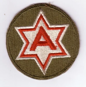 WWII - 6th ARMY (Original patch) - Photo 1/1