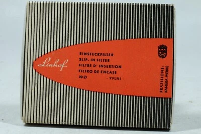 Linhof 70 slip in filter R1.5 Conversion Filter in BOX - Image 1 of 2