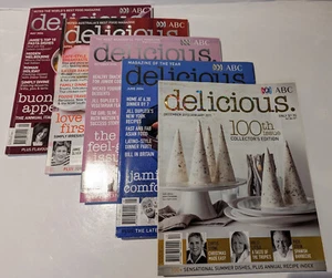 ABC's Delicious. Magazines x 5 Issues GC Pre-Owned Recipes Cooking GC #1 - Bild 1 von 18