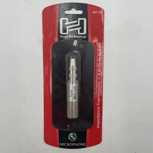 NEW Hosa MIT-129 Impedance Transformer 1/4" TSF to XLR3M NIP - Picture 1 of 6