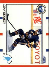 1990-91 Score Buffalo Sabres Hockey Card #299 Dean Kennedy RC